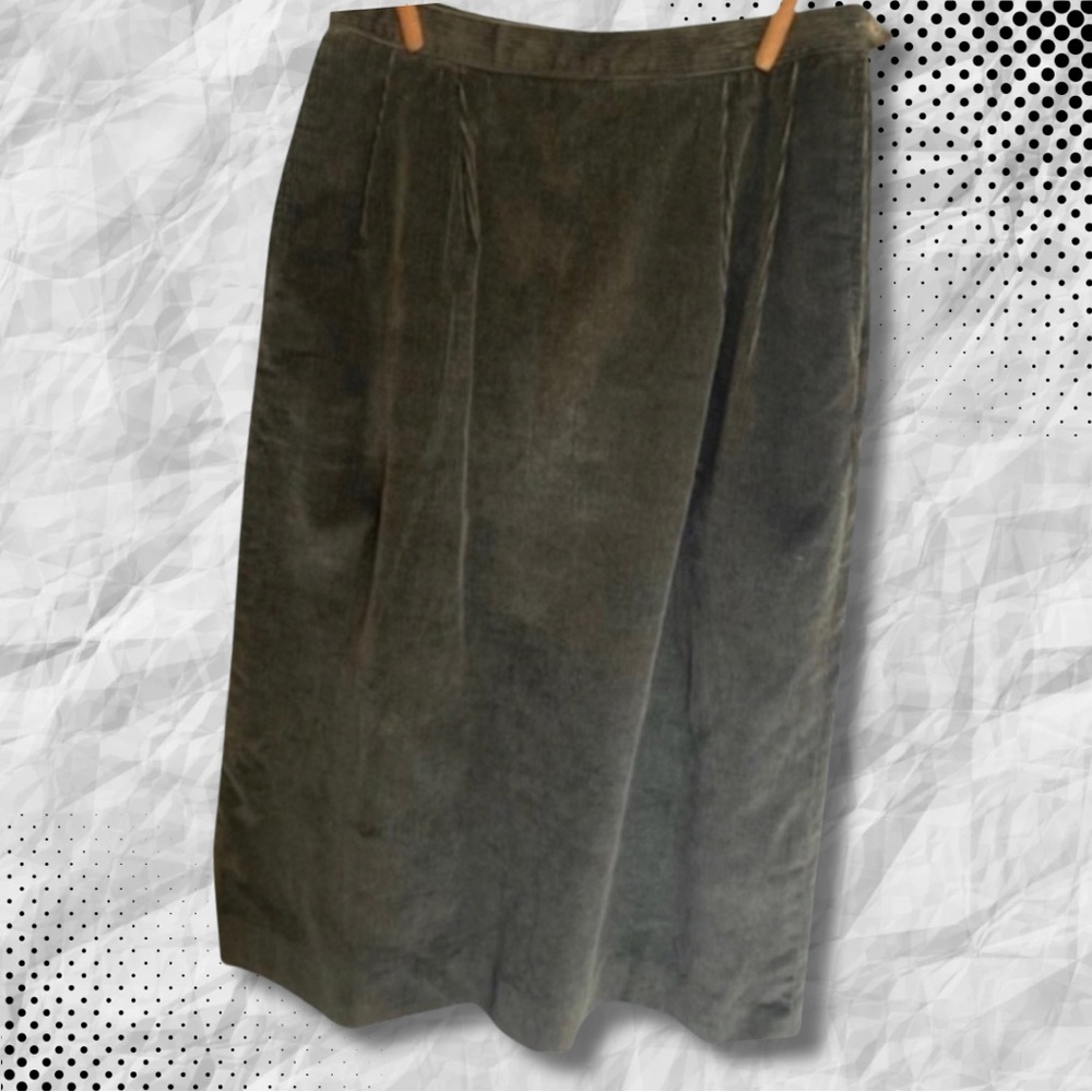{Unbranded} Lined and Tailored Corduroy Skirt